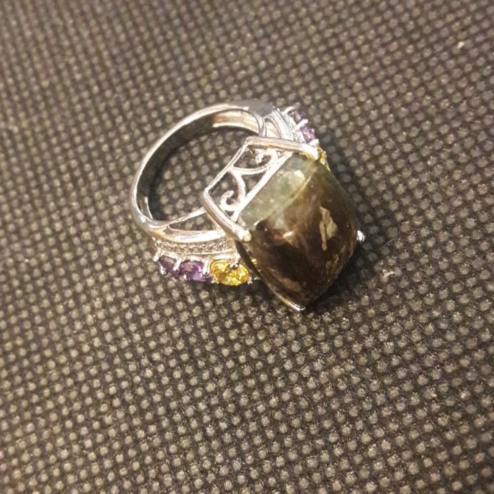 🖤Black jasper ring - Picture 2 of 7